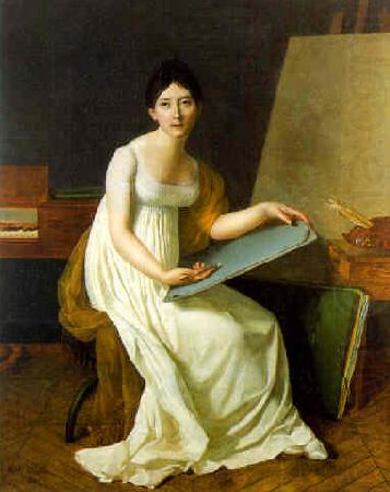 Self-portrait, Henriette Lorimier